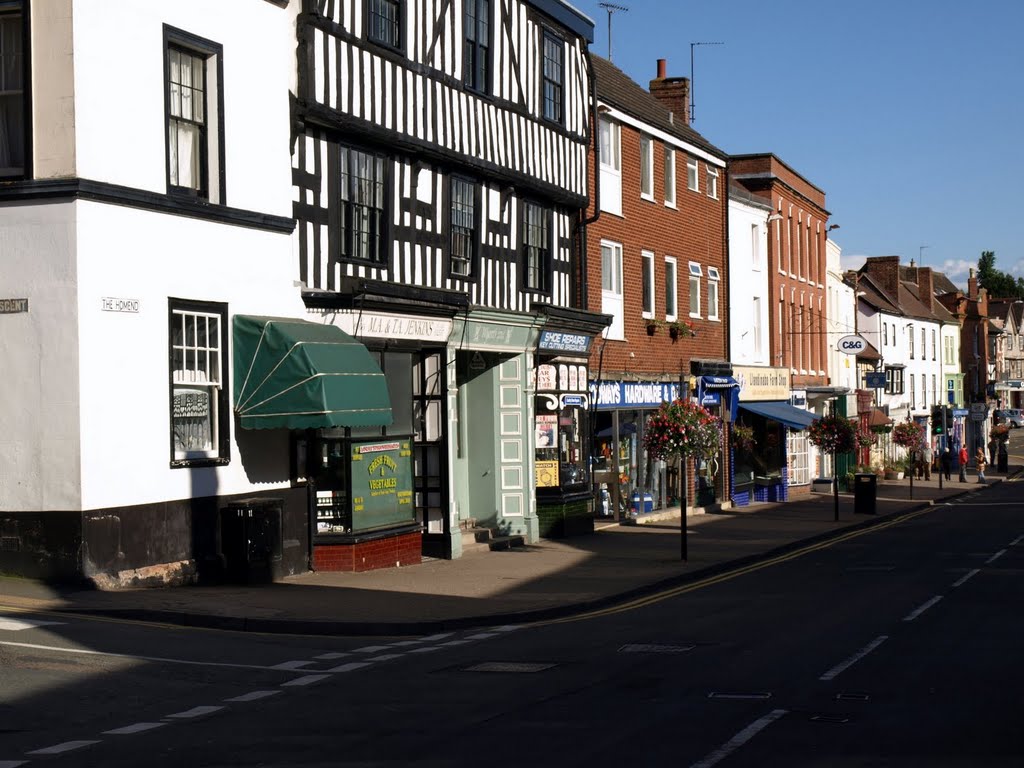 Ledbury, Herefordshire: the Homend by Andrew-k