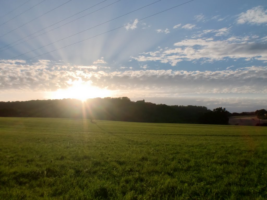 Sunset Teufelsburg Oberfelsberg by DonRi