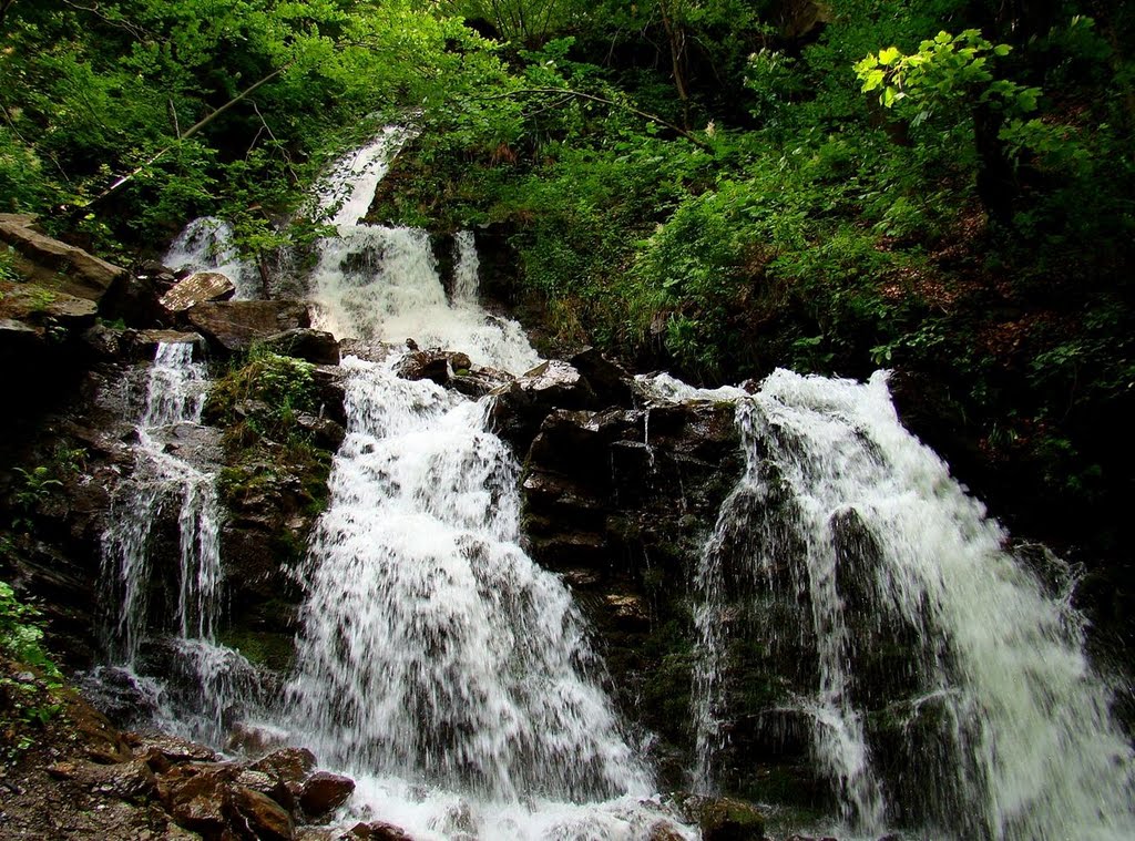 Водоспад Труфянець, Trufanets waterfall by hranom