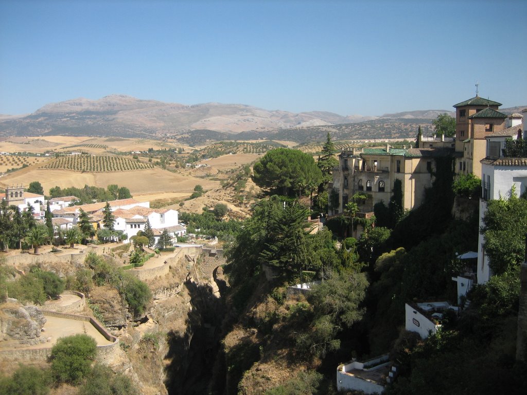 Vista del tajo desde mirador by Trichita