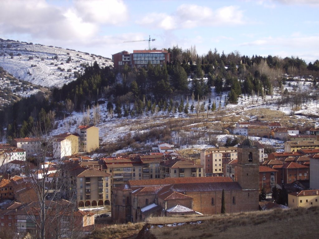 Soria nevada desde El Miron by Delga