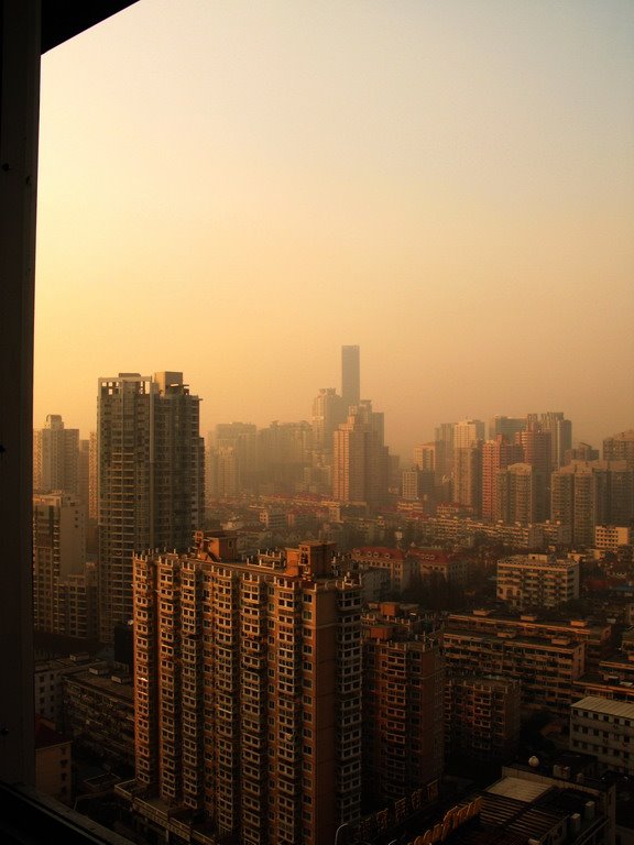 Zhongshan park from west yan'an road by ryan2012