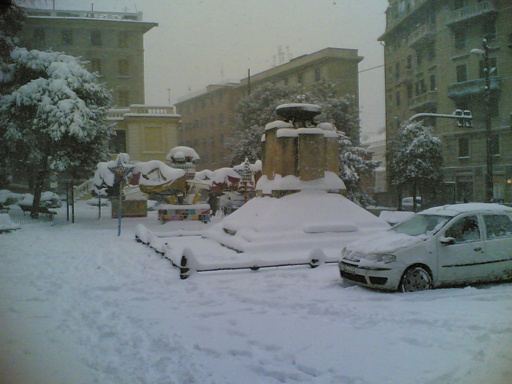 Giardini Melis con la neve by monda73