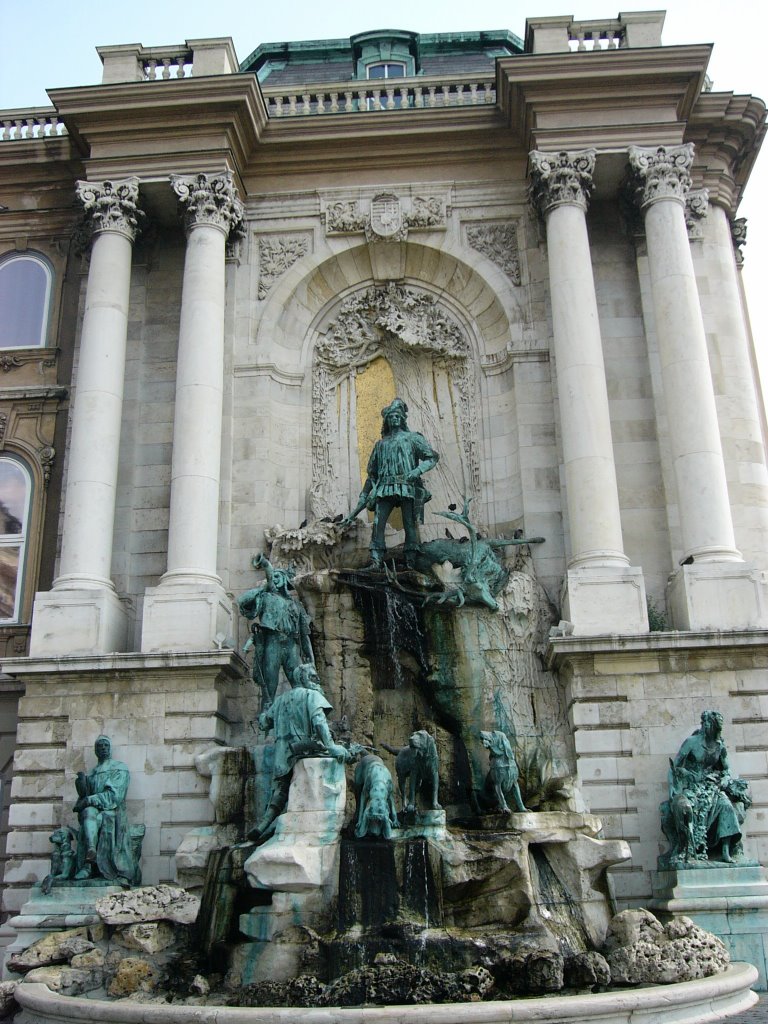 Mátyás király kút / The Matthias fountain by GyurIca