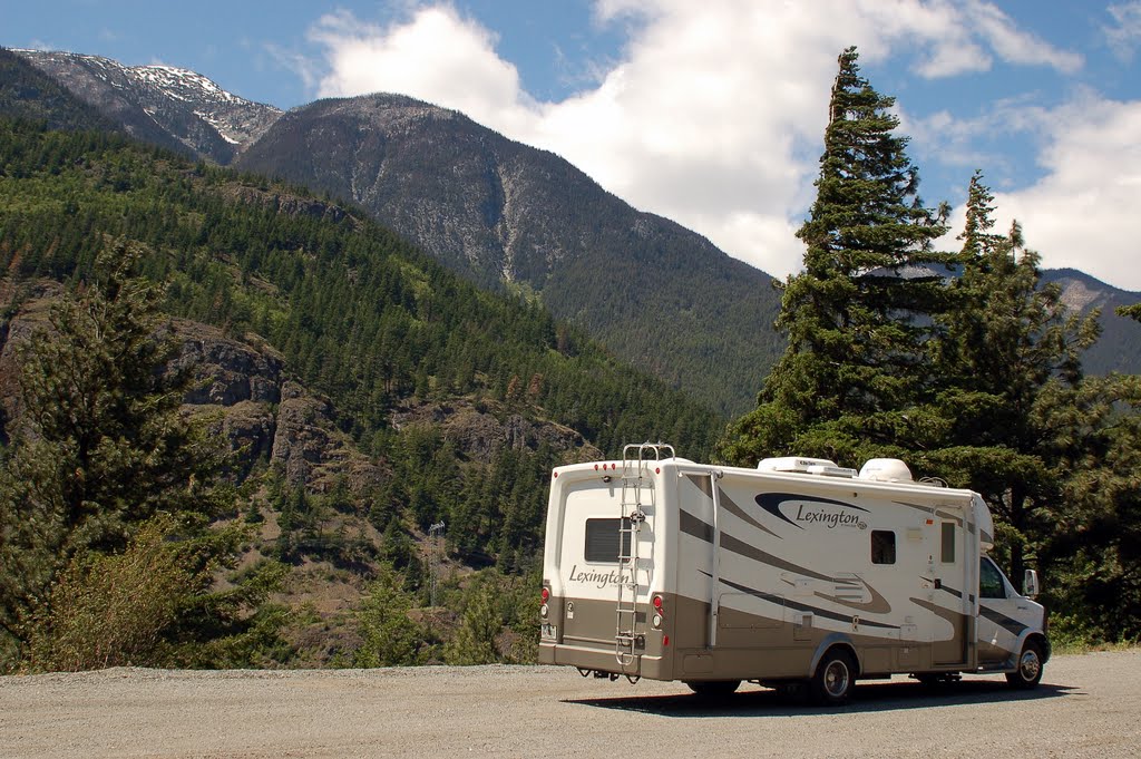 Rest Stop along the Tran-Canada Highway near Lytton, BC, Canada by Scotch Canadian