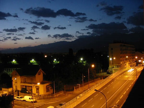 Grenoble on the morning by d.martin