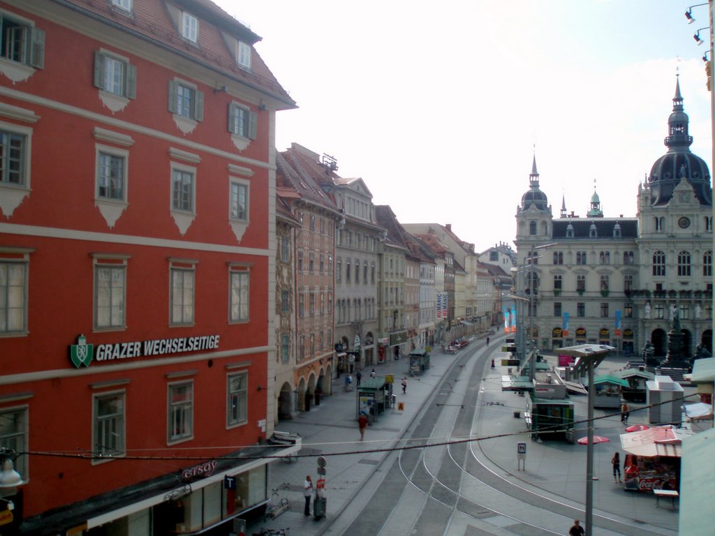 Graz_View from hotel Erzherzog Johann_Austria by Yiannis A. Nikolos