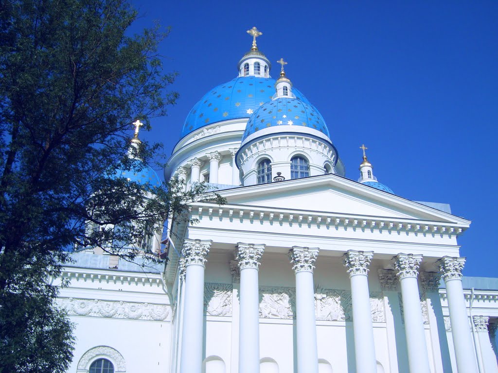 Blue Domes by Andrey Mishchenko