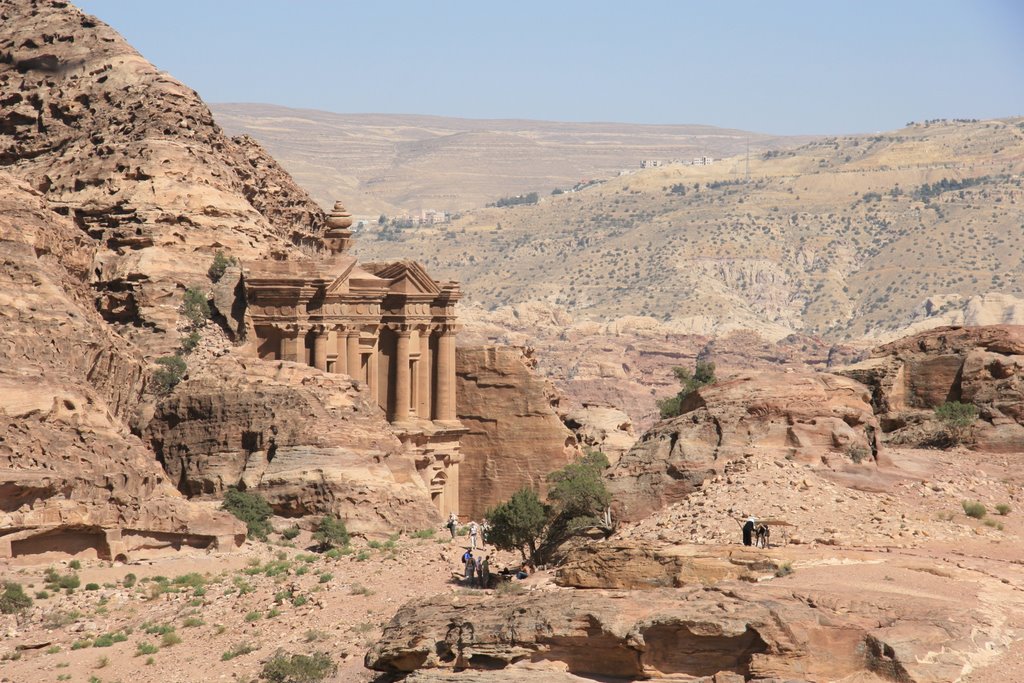 Petra Monastery - Skyline by wallies.be