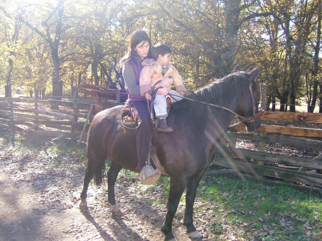 ALONSO CON MAMA EN EL CAMPO by alonso llanos