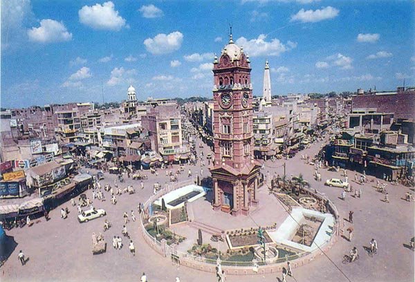 A historical view of the Clocktower, Faisalabad www.ClockTowerCity.com by Minhajian