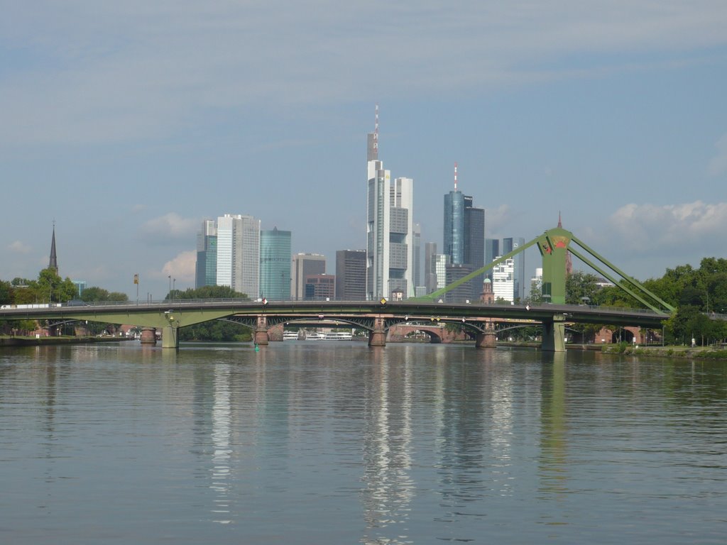 Skyline Frankfurt am Main by Bernd Wichlow