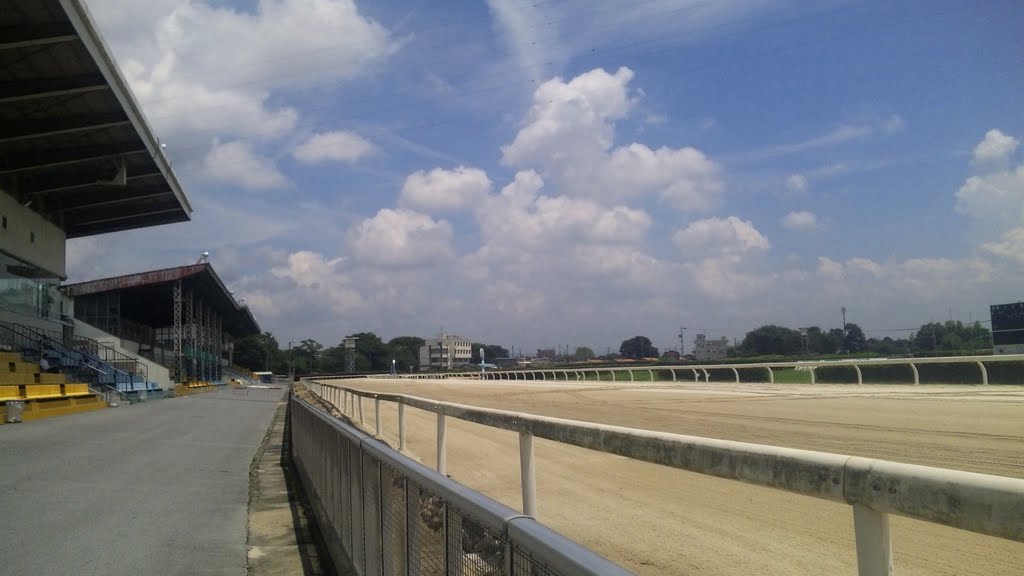 笠松競馬場 スタンド　（Kasamatsu Racecourse　stands） by abpolo