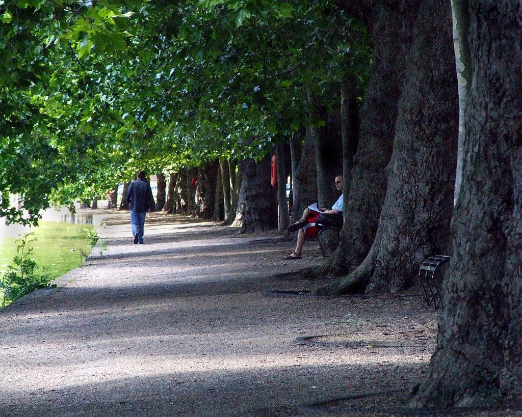 Embankment walk by deanbed