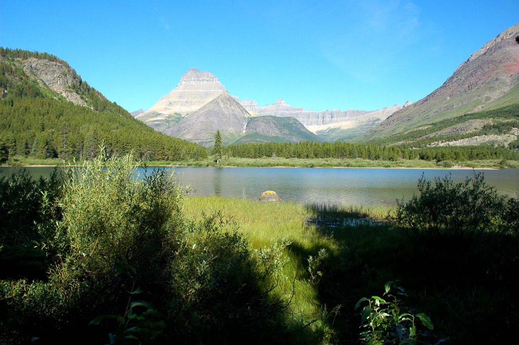 Swiftcurrent Lake by garydj