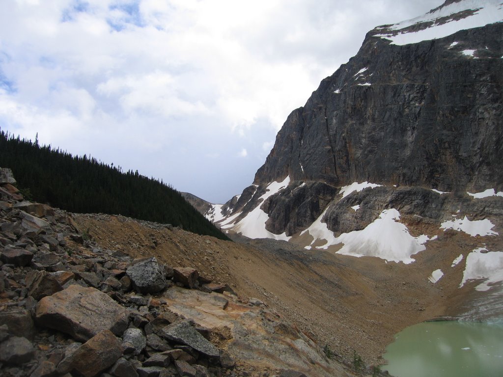 Looking Towards Cavell Meadows Jasper by David Cure-Hryciuk