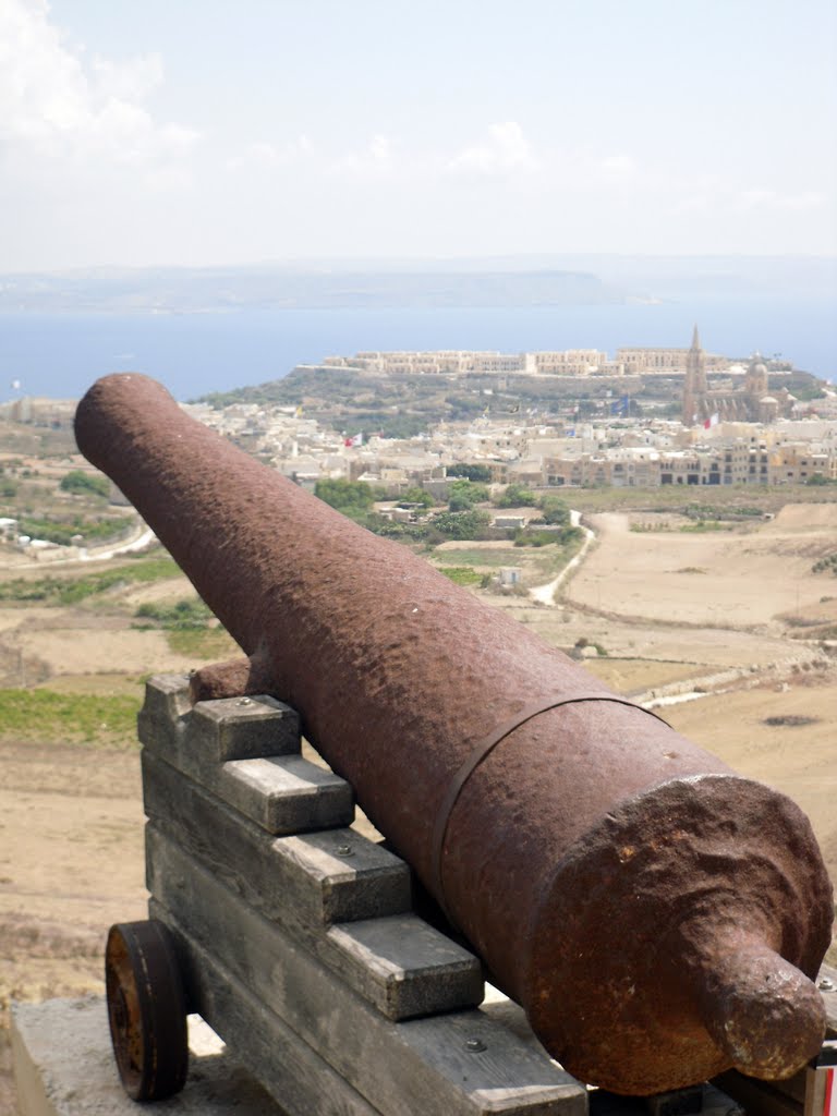 Rusty Cannon, Nadur, Gozo, Malta by Vernominon