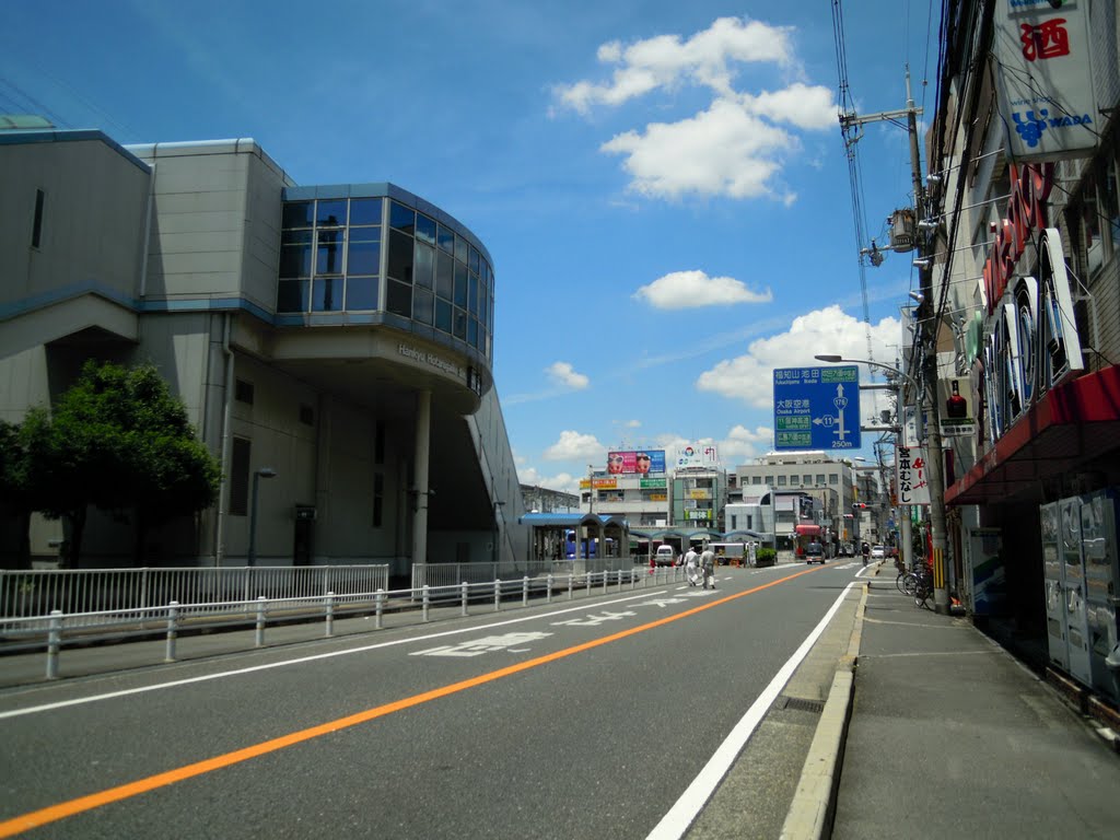 Hankyu Hotarugaike station by DVMG