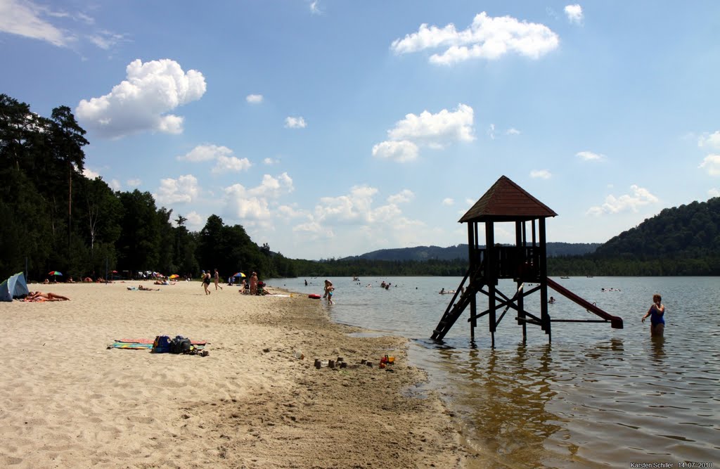 Strand in Hammer am See by Karsten Schiller