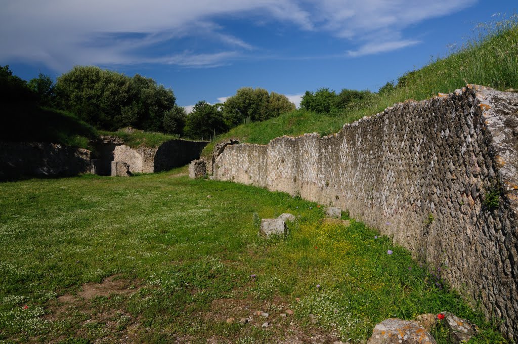 Ampitheater Roselle [ Rusellae] by Romanfootprint