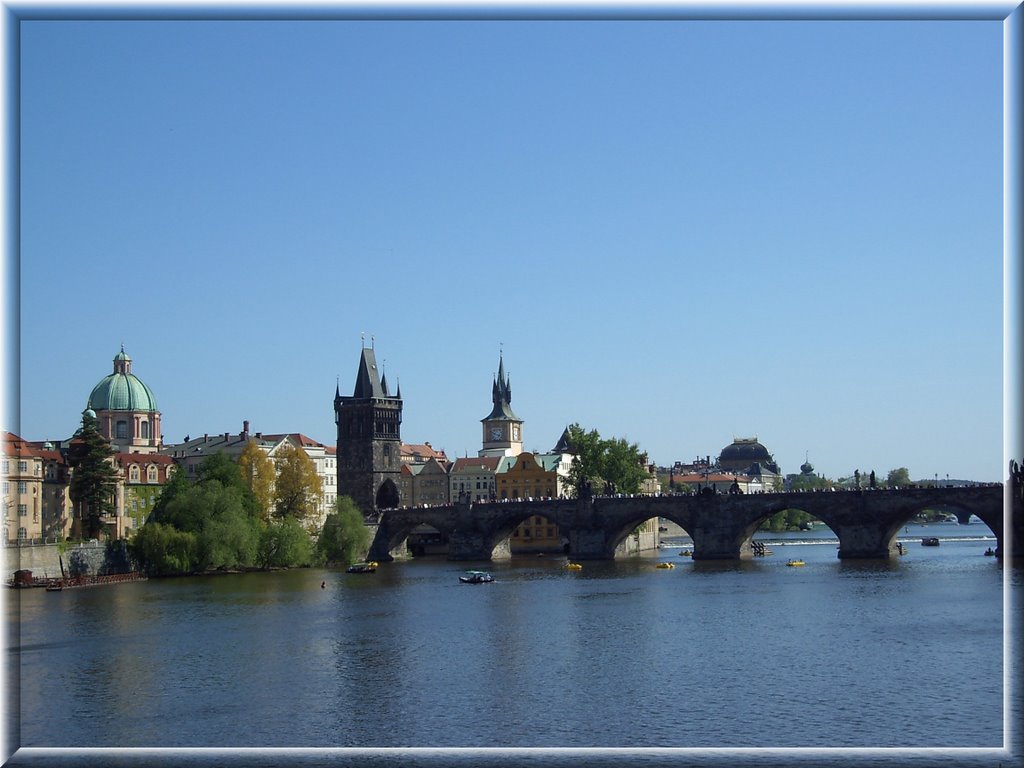 Prague, Charles Bridge by XeniaM