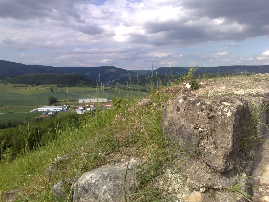 Ruine Schaumburg, Blick nach Norden by christianluthardt