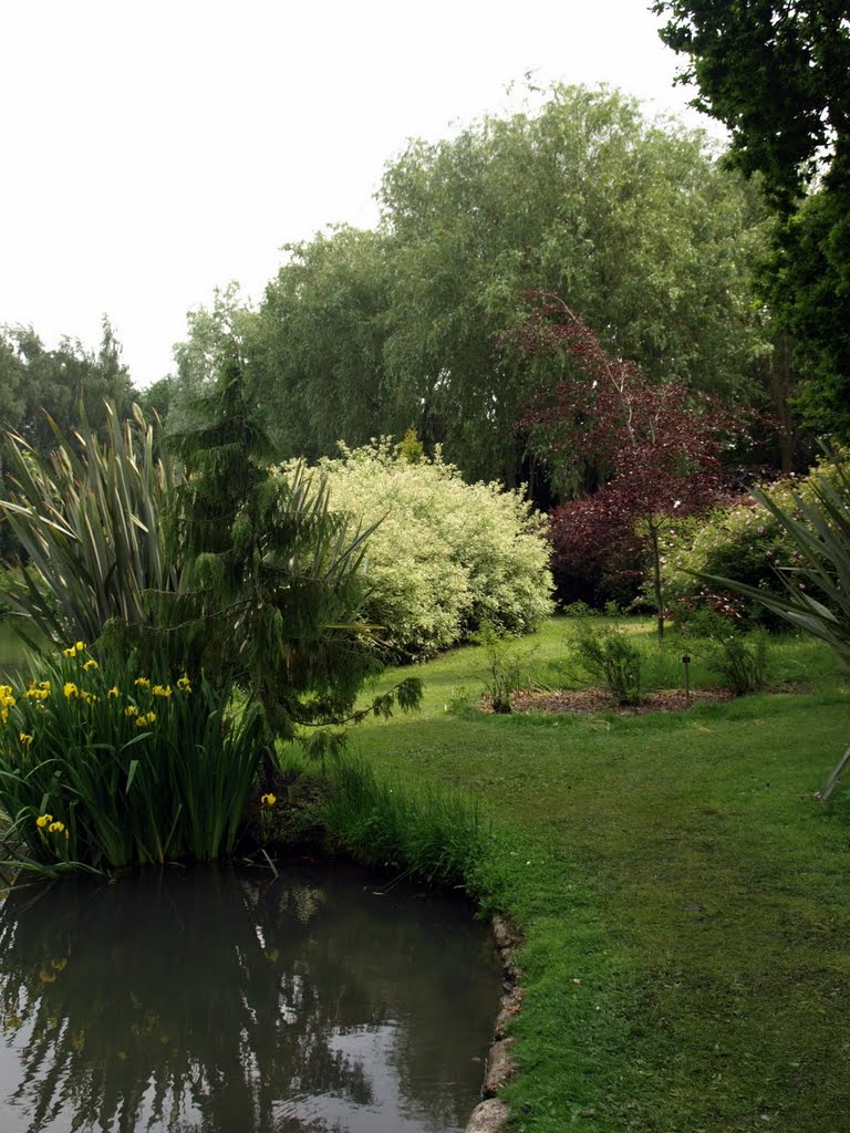 Gardens at Little Bentley Hall, Little Bentley, Colchester, Essex by Andrew-k