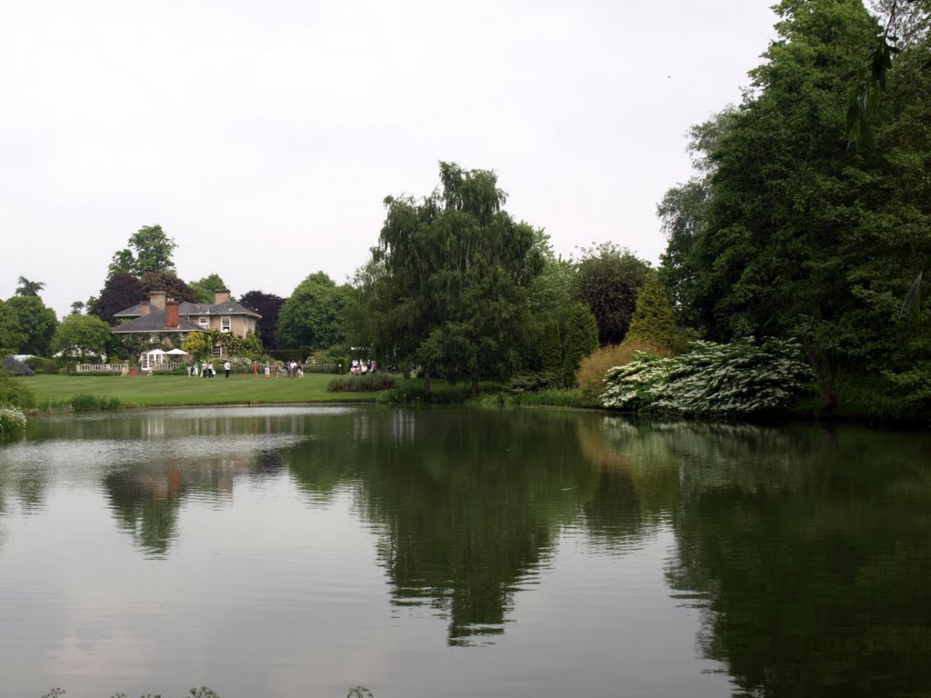 Gardens at Little Bentley Hall, Little Bentley, Colchester, Essex by Andrew-k