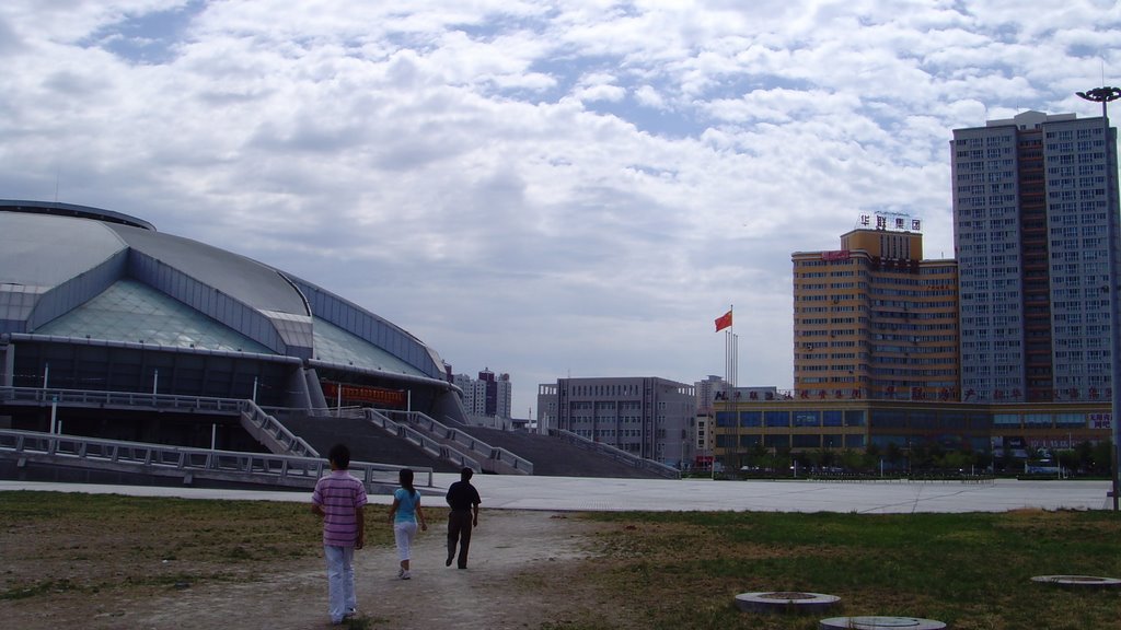 SPORTS CENTER OF Urumqi by allenchen