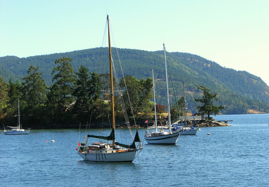 At rest in Vesuvius Bay (Salt Spring Island) by frtzw906