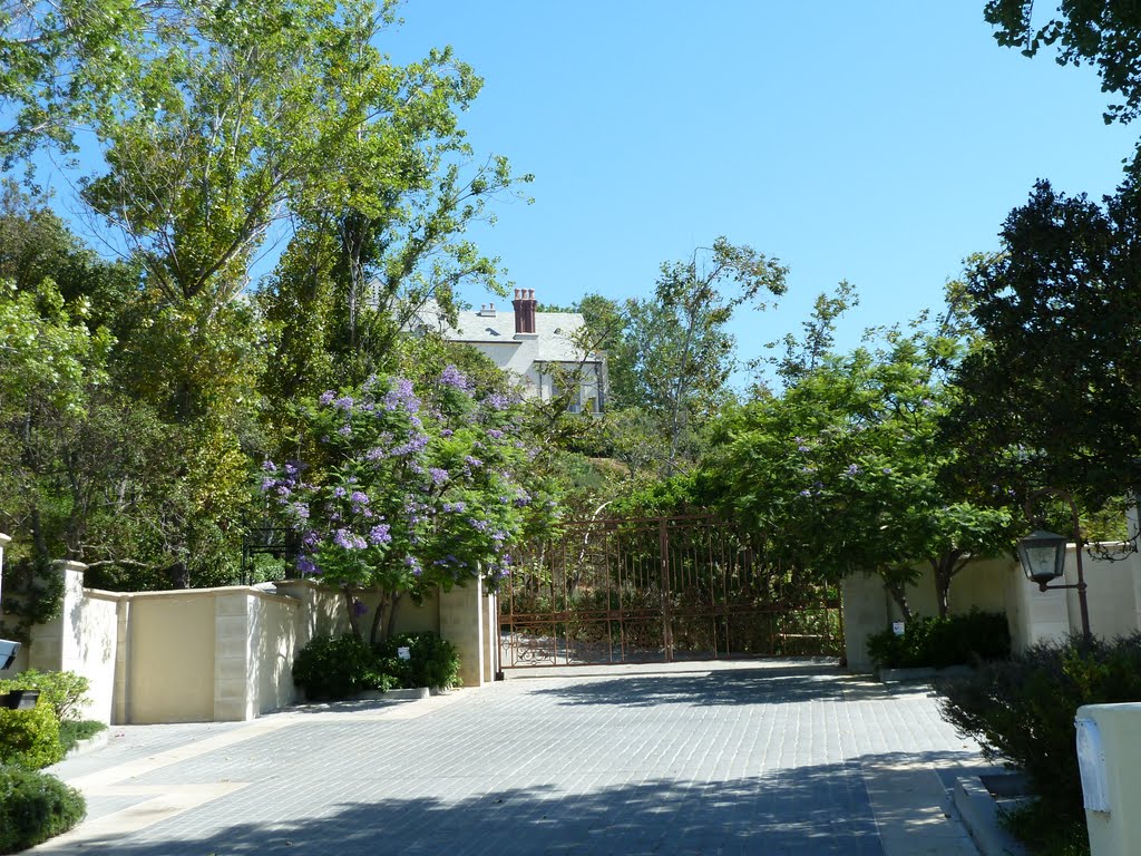 Residence at the Top of Alta Mura Road, Palisades Riviera by Alan Fogelquist