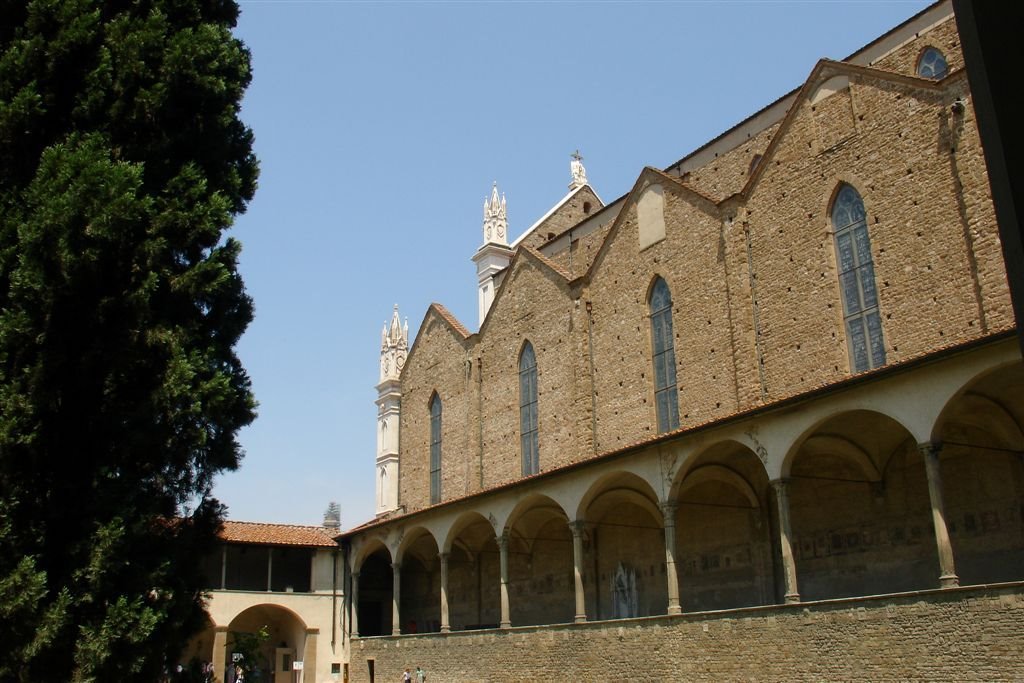 Firenze - Santa Croce, Chiostro by Giancarlo Ticozzi