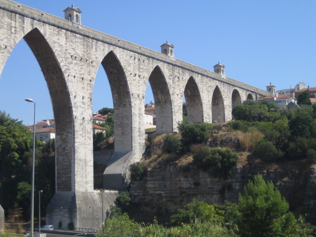 Aqueduct, Lisbon by Menelaos Pappas