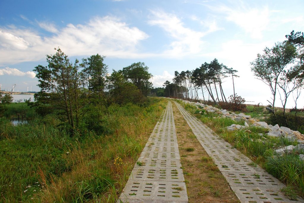 Jezioro Kopań, Bałtyk by Adam Mikulinski