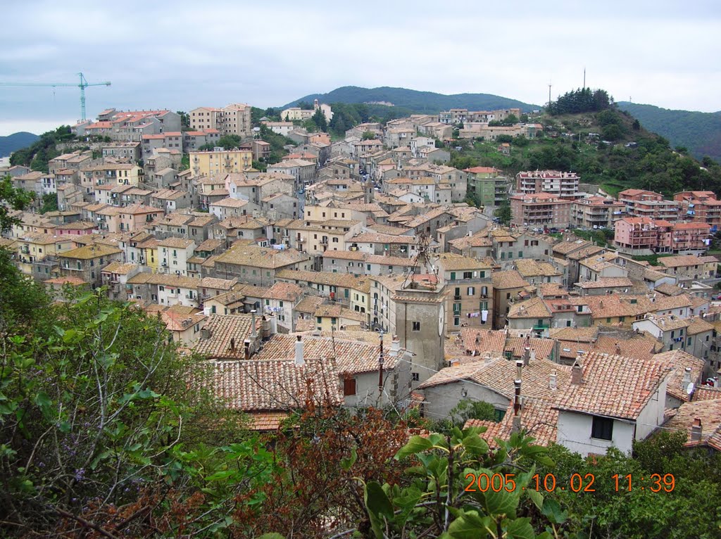 Panoramica di Tolfa (Roma - Lazio - Italia) by CarloTK