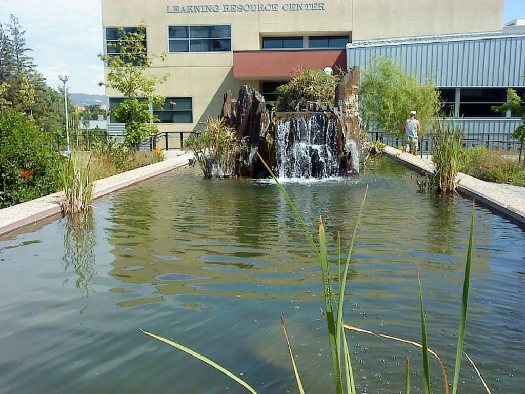 Fountain In Butte College by briantravelman