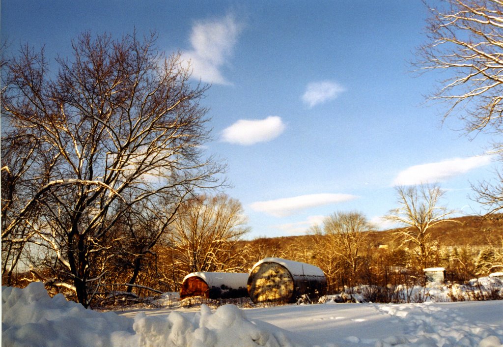 Winter landscape in Kingston by Aeric