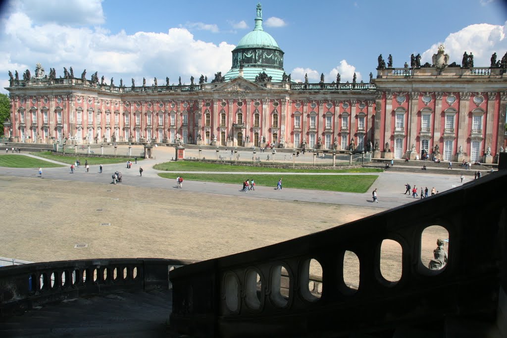 Stairway at Neues Palais, Potsdam. by Carl030nl