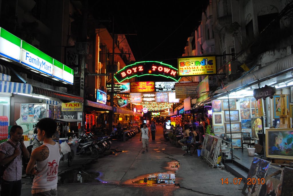 Boys Town Pattaya by Abdul Razzak Lakhani