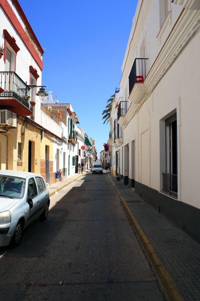 Calle del Doctor Tolosa Latour, en Chipiona by Polito_1936