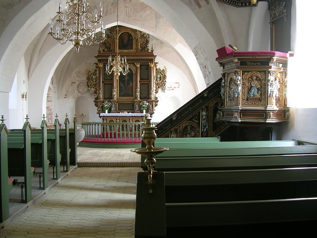 Smørum Church inside by Jens Knokgaard