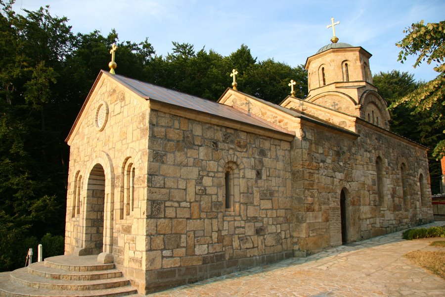 Tresije Monastery, Kosmaj by J. I. Popovic