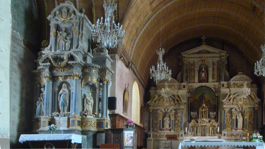 À Moulins (35198), l'église du 15ème siècle by Eugene68