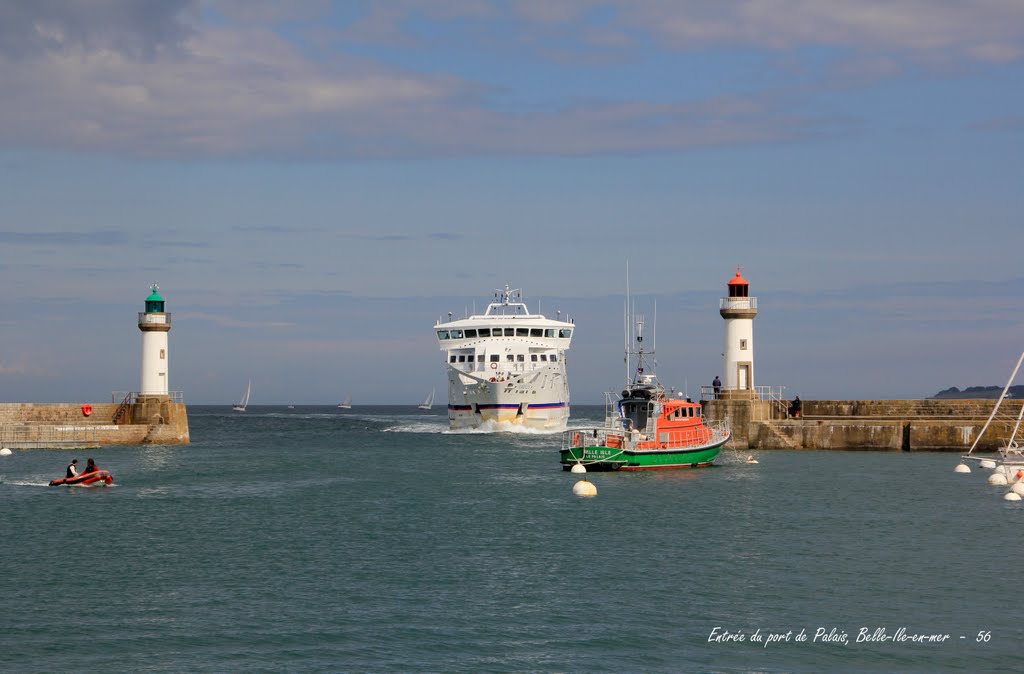 Entrée du port de Palais, Belle-Ile-en-Mer - 56 by lorcas