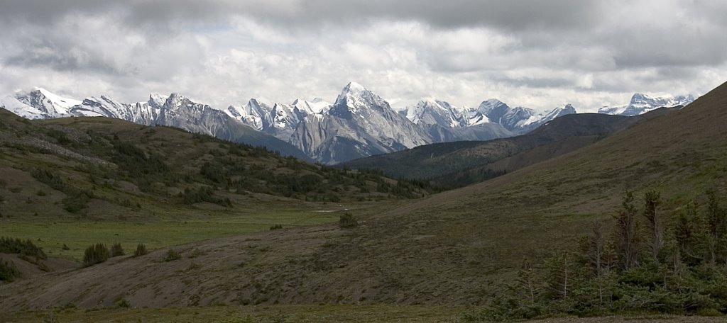 Samson Peak from Little Shovel Pass by Kent Martens