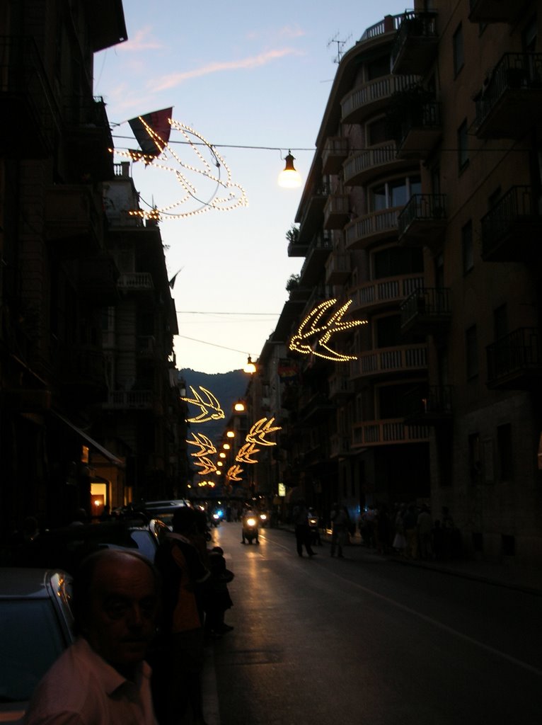 Rapallo,  La festa di Nostra Signora di Montallegro by oldhamwa