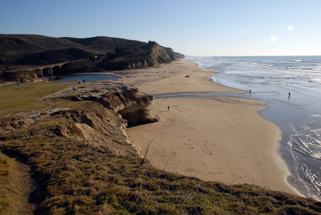 San Gregorio Beach by Lee Lukehart