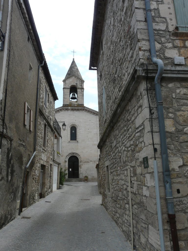 L'église de Saint-Jean-de-Maruéjols, département Gard, France by David Jimmink