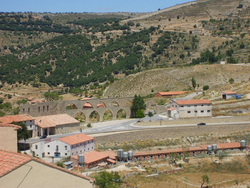 Arcade de la ville fortifier de Morella 2007 by kevinlec