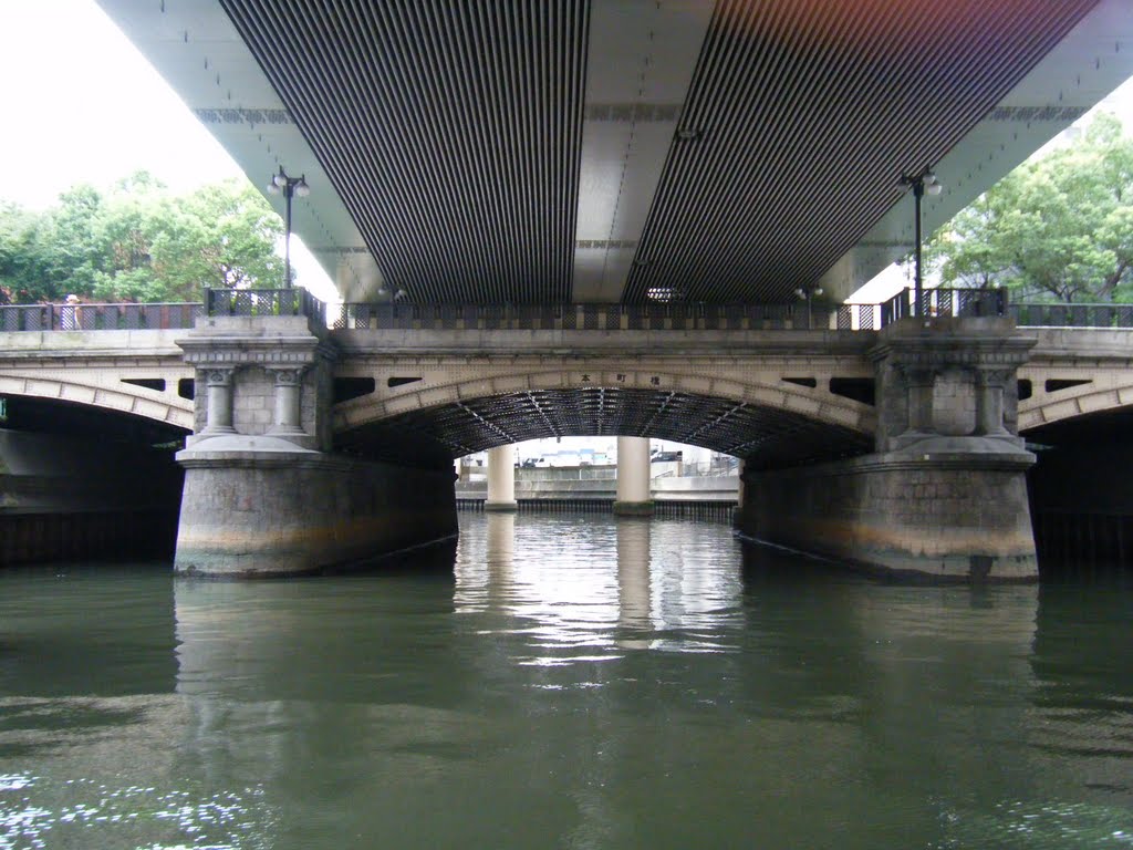 Hommachi-Bashi (Bridge Under The Highway) by coltralliart